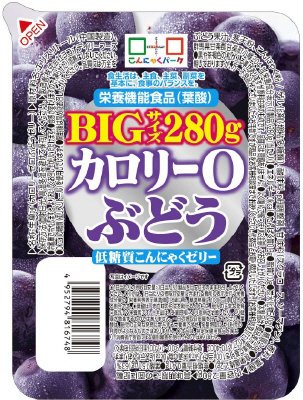 カロリー０低糖質ぶどうゼリー