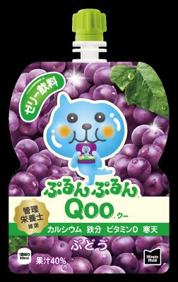 ミニッツメイド　ぷるんぷるんQoo　ぶどう
