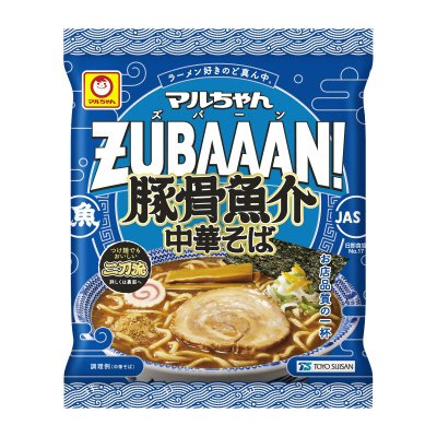 マルちゃんＺＵＢＡＡＡＮ！　豚骨魚介中華そば