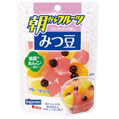 朝からフルーツ　みつ豆（パウチ）