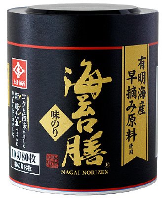 海苔膳味のり卓上１０切８０枚