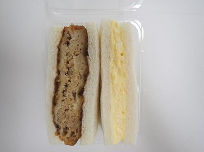 牛肉コロッケ＆たまごサンド