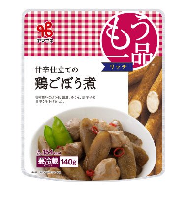 甘辛仕立ての鶏ごぼう煮
