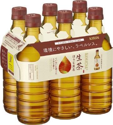 生茶　ほうじ煎茶　ラベルレス　６本パック
