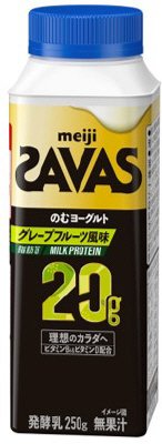 ザバスＭＩＬＫＰＲＯＴＥＩＮのむヨーグルト脂肪０グレープフルーツ風味