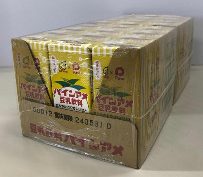 豆乳飲料 パインアメ