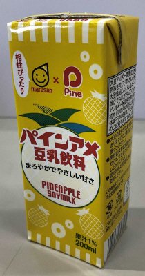 豆乳飲料 パインアメ