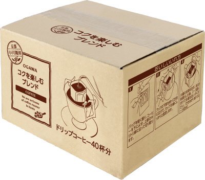 小川珈琲 コクを楽しむブレンド ドリップコーヒー 40杯分