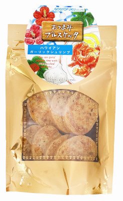 おつまみブルスケッタ）ハワイアンガーリックシュリンプ