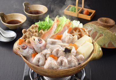ふくとのどぐろ紅白鍋セット