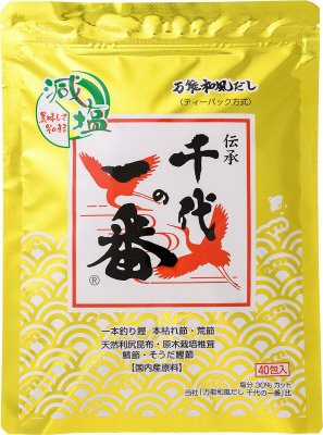 減塩万能和風だし　千代の一番