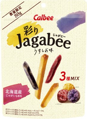 彩りＪａｇａｂｅｅうすしお味
