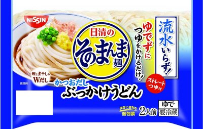 日清のそのまんま麺　かつおだしぶっかけうどん　２人前