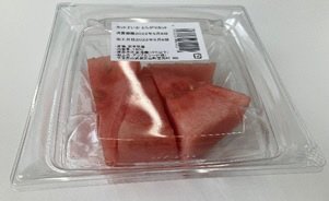 カットすいかとんがりカット