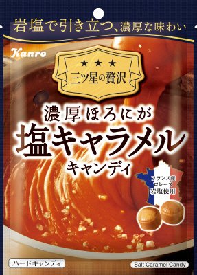 濃厚ほろにが塩キャラメルキャンディ