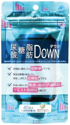 尿酸・糖・脂肪ダウン
