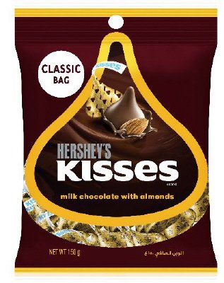 キスミルクチョコレートウィズアーモンド　ペグパック