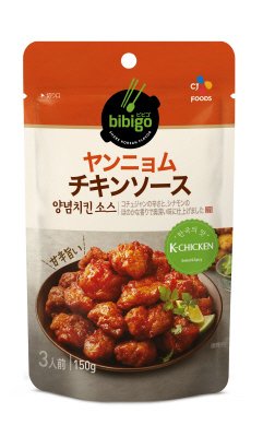 ｂｉｂｉｇｏヤンニョムチキンソース１５０ｇ