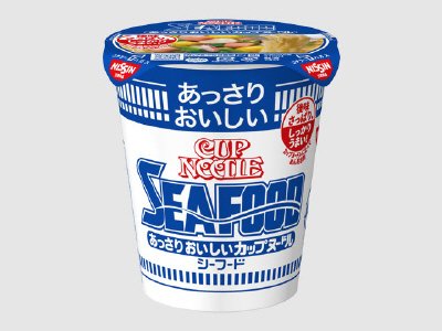 あっさりおいしいカップヌードル　シーフード