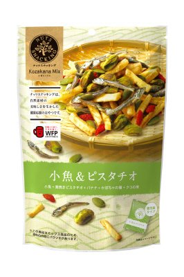ナッツスナッキング　ＫＭ　小魚＆ピスタチオ