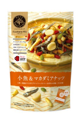 ナッツスナッキング　ＫＭ　小魚＆マカダミアナッツ
