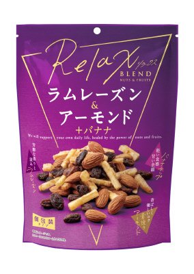 ラムレーズン＆アーモンド＋バナナ
