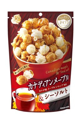 ハッピーポップコーン　カナディアンメープル＆シーソルト