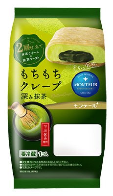 もちもちクレープ・深み抹茶
