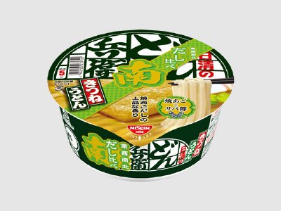 日清のどん兵衛　きつねうどん　だし比べ南