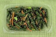 いんげんとひじきの胡麻和え　増量