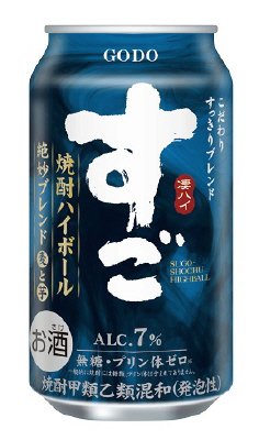 すご 焼酎ハイボール　絶妙ブレンド　麦と芋