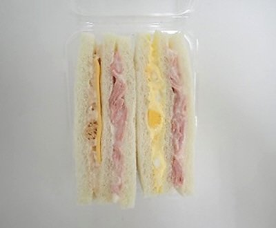 ミックスサンド（ツナハムチーズ＆たまごハム）