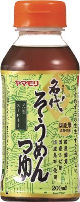 名代そうめんつゆ２００ｍｌ
