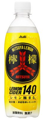 ＭＩＴＳＵＹＡ檸檬ＣＩＤＥＲ１４０　ＰＥＴ５００ｍｌ