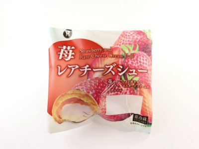 苺レアチーズシュー