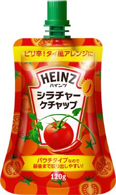 シラチャーケチャップ　パウチタイプ　１２０ｇ