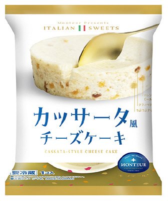 カッサータ風チーズケーキ