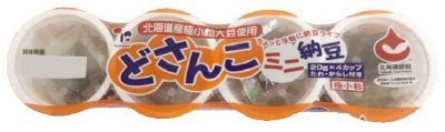 どさんこミニ納豆４カップ