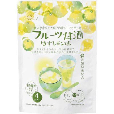 フルーツ甘酒ゆずレモン味