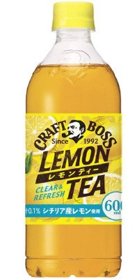 サントリー　クラフトボス　レモンティー　６００ｍｌペット　冷凍兼用（手売り用）