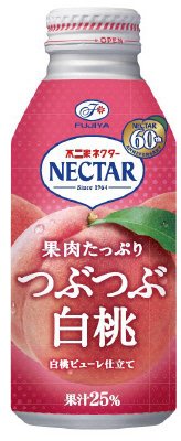 不二家ネクターつぶつぶ白桃
