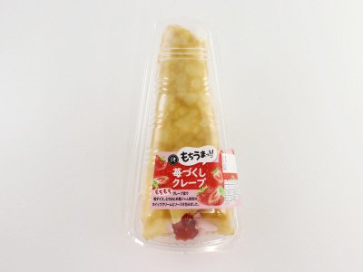 苺づくしクレープ