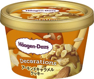 Decorations　アーモンドキャラメルクッキー