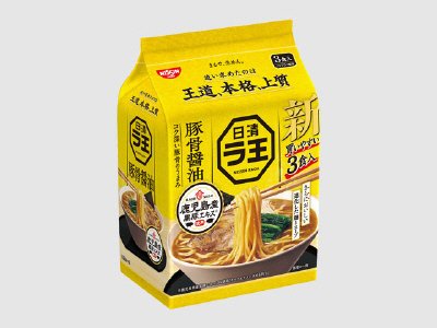 日清ラ王　豚骨醤油　３食パック