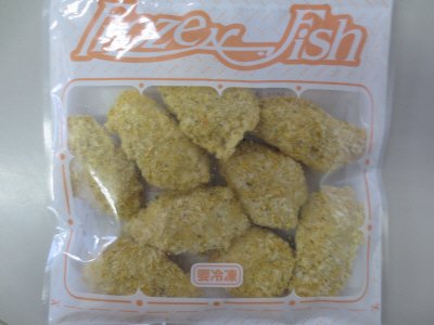 （冷凍食品）カレー風味のかじきの揚げ焼き