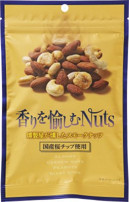 ＮｉｈｏｎｂａｓｈｉＢａｒ　香りを愉しむＮｕｔｓ　燻製屋が燻したスモークナッツ