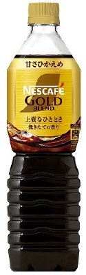 ネスカフェ　ゴールドブレンド　上質なひととき　ボトルコーヒー　甘さひかえめ　７２０ｍｌ
