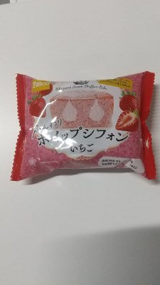 ふんわりホイップシフォン　いちご