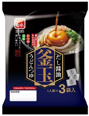 だし醤油釜玉うどんつゆ　3袋入