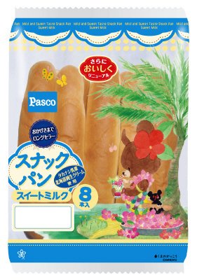 スナックパンスイートミルク８本入